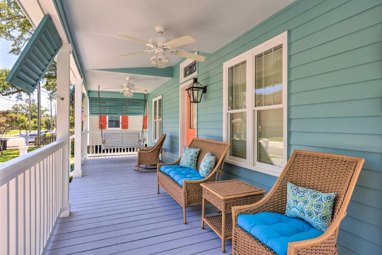 Cottage With Porch - 3 Min Walk To Bay St Louis Bay St. Louis المظهر الخارجي الصورة